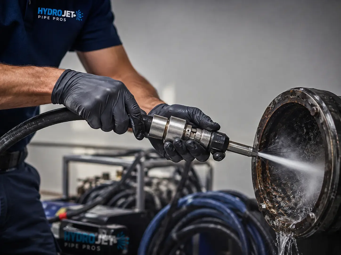 Hydro Jet Pipe Descaling in Farmdale, OH
